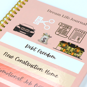 Support Customization Notebook Diary Custom Hardcover Spiral Planner A5 Healthy <strong>Weight</strong> <strong>Loss</strong> Planner Printing Dream Life <strong>Journal</strong> - Product Image 5