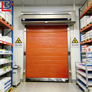 Puertas Rápidas de Alta Velocidad para Garaje, Puertas Enrollables de PVC para Exteriores, Persianas Enrollables de PVC - Product Image 1