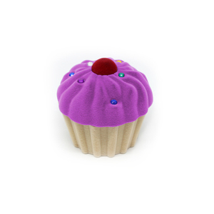 Elegante Scatola Regalo a Forma di Torta del Marchio Jiesheng con Esterno in Velluto, 3 Colori, 6.2x6.2x5.4CM per Gioielli - Product Image 4
