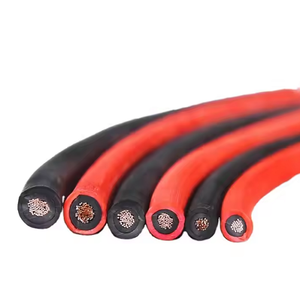 <span class=keywords><strong>10mm2</strong></span> PV DC câble solaire haute tension isolé avec XLPE et conducteur en cuivre étamé PVC pour centrale électrique de construction - Product Image 2