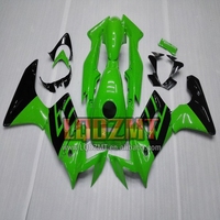 Kit + Réservoir Pour HONDA CBR125R CBR125RR CBR 125CC 125R 02 Vert noir 03 04 05 06 67LQ.151 CBR-125R 2002 2003 2004 2005 2006 Carénage