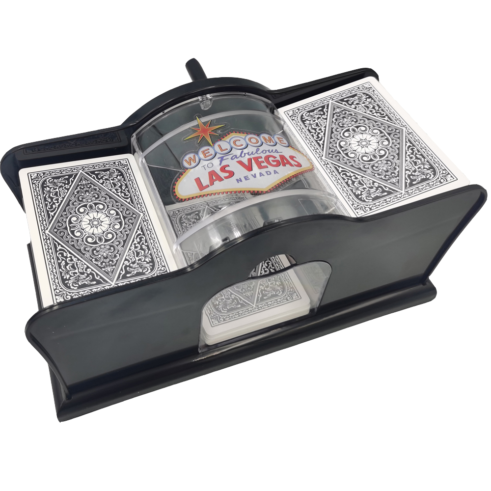 Yuanhe black казино 2-Deck Hand Card Shuffle