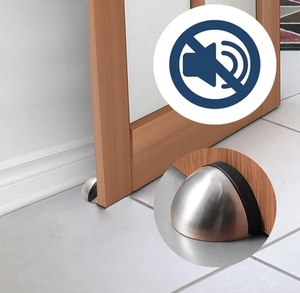 Metalen Non-Punch Wanddeurstopper Meubels Vloer Gemonteerde Magnetische Sterke Deurstopper - Product Image 3
