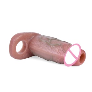 FAAK Funda Realista para Pene de 13.5 cm, Funda Abierta para Pene, para Placer Sexual en Pareja, Estimulación Vaginal y Anal, Juguetes Sexuales - Product Image 4