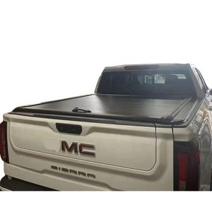 Couverture de lit dur <span class=keywords><strong>en</strong></span> aluminium rétractable Offres Spéciales pour couvercle de tonneau de volet roulant de camionnette Navara pour verrouillage Ram F150 GMC Tundra - Product Image 5