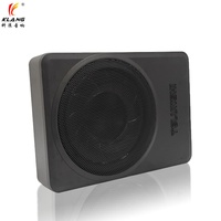 Subwoofers actifs ultra-minces 180W pour voiture, 10 pouces, à installer sous le siège, avec amplificateur intégré
