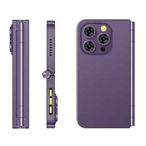 أحدث هاتف SOYES V-899 بشريحتي اتصال وذاكرة 32 ميجابايت + 64 ميجابايت وشاشة 2.4 بوصة + 2.8 بوصة، هاتف جيب بتقنية 2G وبطارية 1350 مللي أمبير - Product Image 4