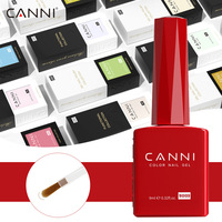 Vernis Gel UV Canni Professionnel pour Nail Art, 192 Couleurs, 9 ml, Brillance Longue Durée
