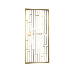 ANN005 Modern Stainless Steel Custom Art Theme Frame Structure Decorative <b>Room</b> <b>Divider</b> Printed Process Multi-Functional Durable - Product Image 1
