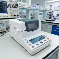 Humidimètre à grains halogène Capacité 110g Résultats rapides et précis Écran LCD rétroéclairé Utilisation industrielle JVLAB