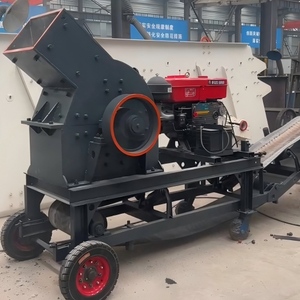 Concasseur à marteaux sur chenilles entièrement hydraulique à châssis mobile haute mobilité pour le broyage des débris de bâtiments abandonnés - Product Image 5