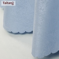 Nappe de table de mariage, en polyester, pour banquet, vente en gros, 12 pièces