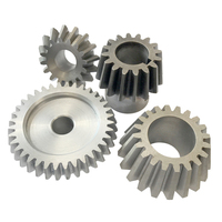 Personnalisé Nouveau Haute Qualité Résistant À L'usure En Acier Inoxydable CNC Anneau Interne Dents Éperon Planétaire Hélicoïdal Spirale Engrenage Conique