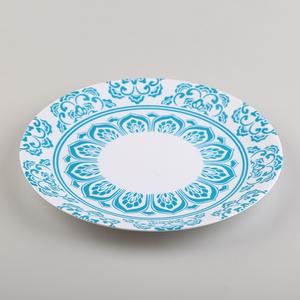 Plato de Frutas de Melamina con Diseño de Calcomanía Cerámica de 7.5 Pulgadas, Plato Duradero para Alimentos - Product Image 5