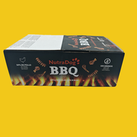 Boîte d'emballage en carton ondulé STPP personnalisée, écologique et de haute qualité pour l'affichage de friandises pour chiens, idéale pour les fêtes