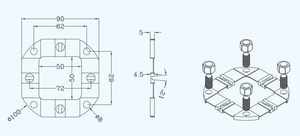 CNC xindian chính xác vị trí không điểm Chuck gắn tấm thiết lập-erowa - Product Image 5