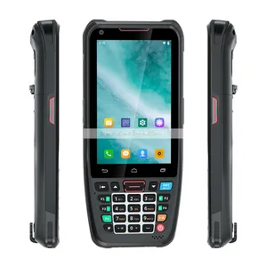 Uniwa 4นิ้ว HS002มือถือแบบบางแป้นพิมพ์ N6603ฮันนีมูนเลเซอร์ QR โค้ดเครื่องสแกนบาร์โค้ด PDA ระบบแอนดรอยด์