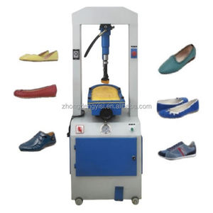 Machine de pressage automatique à tête unique pour semelles – Solution efficace de collage pour chaussures plates - Product Image 2