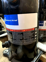 Compresseur frigorifique hermétique à spirale COPELAND ZB38KQE-TFD-558 5HP 380V-440V pour températures moyennes et basses, certifié CE
