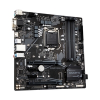 Motherboard Desktop GIGABYTE H470M DS3H V2 Micro-ATX Grosir, LGA1200 128GB 4*DDR4 M.2 SATA, Intel Generasi ke-10-11 H470, Rekondisi