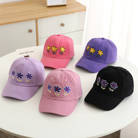 Casquette de baseball unisexe en coton 100% brodée, motif léopard/à pois/fruits/fleurs, personnalisable OEM/ODM, multicolore, vente en gros, style streetwear décontracté