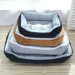 Rectangular Pet <b>Bed</b> For <b>Dog</b> <b>Medium</b> Large Size Four Seasons Polyester Fiber Fill Hand Washable - Product Image 4