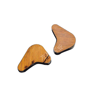 Stainless Steel Wood Panel Outdoor Chair Oval Contemporary <b>Garden</b> Furniture Durable - Product Image 5