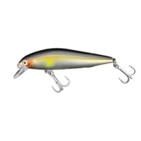 Leurre de pêche en mer pour lancer longue distance, type minnow coulant, imitation de mouches mortes, pour poisson à bouche relevée, perche, pour poissons d'eau salée et bar.