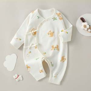 Mamelucos para Bebé, Pijamas 2025, Traje de Dormir, Mono de Invierno de Color Liso, Body de Bebé Acanalado para Niñas Recién Nacidas, para Niños y Bebés - Product Image 3