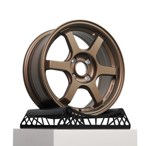 Jantes de voiture de tourisme neuves en alliage forgé KE 4*100 4x114.3 PCD TE37 15 pouces pour Peugeot <span class=keywords><strong>206</strong></span> 207 Citroën - Product Image 3