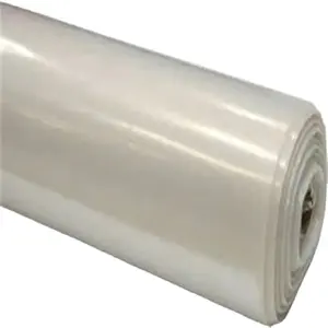 Clear Poly Film Plastic landscaping plastic sheeting Vapor Barrier and Cover for Curing Concrete