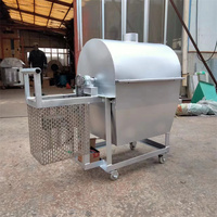 Torréfacteur de torréfaction automatique électrique à gaz commercial pour châtaigne grain d'arachide arachide graine de tournesol noix d'arachide