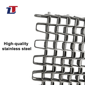 สายพานตาข่ายโลหะ Great Wall สายพานเหล็กกล้าไร้สนิม<span class=keywords><strong>รู</strong></span>ปเกือกม้า ตาข่ายลวดสำหรับเครื่องจักร สายพานลำเลียงตาข่าย Great Wall - Product Image 1