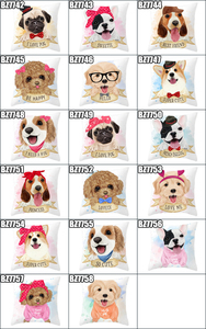 Bán Buôn Tùy Chỉnh Vuông Con Chó Đệm Bao Gồm Hiện Đại Vật Nuôi Động Vật Gối Với Hidden Dây Kéo Đối Với Trang Chủ & Xe - Product Image 4