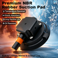 Support de caméra à ventouse en alliage d'aluminium de 4,5 pouces pour voiture, support pour appareil photo reflex numérique, conception à dégagement rapide, capacité de charge de 50 à 70 kg, marque Altowell