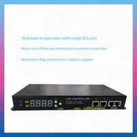 Controlador de Luces LED DMX Profesional de 8 Puertos SPI, Reproducción Fuera de Línea con Art-Net y Tarjeta SD, MADRIX para Luces de Escenario, Accesorios de Iluminación