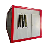 Portable 20 pieds extensible en acier conteneur maison préfabriquée minuscule Villa bureau conception espace de travail mobile pour l'hôtel ou l'appartement