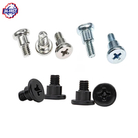 Vis Usine En Gros En Acier Inoxydable Laiton Aluminium Titane Vis M2 M3 M4 M5 M6 Noir Métal Machine Vis