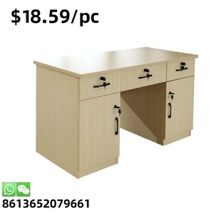 TSF moderno Nuevo diseño precio de fábrica ordenador MDF muebles escritorio metal interior ordenador mesa de oficina al por mayor - Product Image 1