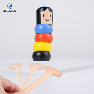 Thủ Thuật Ma Thuật Desalen Unbreakable Mr Immortal Daruma Thuật Người Đàn Ông Bằng Gỗ Vui Nhộn Đồ Chơi Ma Thuật Cho Trẻ Em - Product Image 3