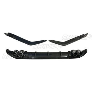 Kit de Carrocería para Toyota Corolla 2019-2022, Divisor de Parachoques Trasero, Estilo Deportivo, Color Negro Brillante, Cubierta de Alerón Trasero, Accesorios para Automóviles - Product Image 5