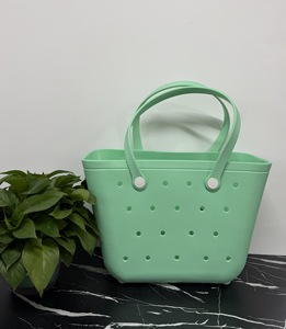 Bolsos <span class=keywords><strong>de</strong></span> Diseño Personalizados para Mujer, Bolsos <span class=keywords><strong>de</strong></span> Playa <span class=keywords><strong>de</strong></span> EVA Grandes, Elegantes, Impermeables, con Cadenas <span class=keywords><strong>de</strong></span> Perlas, para Verano y Otoño - Product Image 2