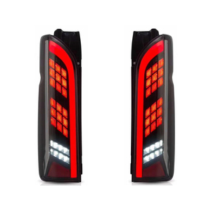 Accessoires de voiture tout-terrain 4x4, style modifié, feux arrière LED, type de feux arrière pour HIACE 2005-2018 - Product Image 5