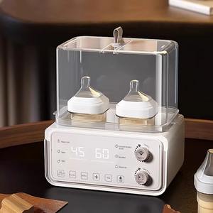 Chauffe-biberon <span class=keywords><strong>stérilisateur</strong></span> intelligent 500W 220V, qualité supérieure, 4 biberons, 6 fonctions - Product Image 5