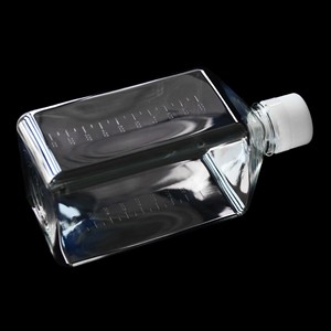 Botella de Suero Cuadrada ODM de 1000 ml, Botella de Reactivo de Laboratorio de Plástico PETG Graduada - Product Image 2