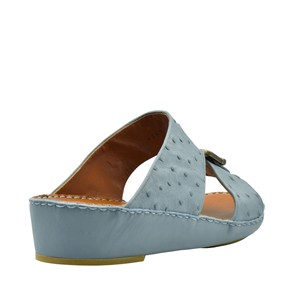 SHIKOL Sandali Arabi Premium in Pelle di Struzzo con Fibbia Metallica Personalizzata, Ciabatte di Lusso Fatte a Mano, Scarpe del Golfo all'Ingrosso, Ramadan - Product Image 5