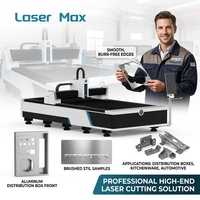 Découpeuse laser fibre 6000W, style ouvert, poste unique, grand plateau 6050x2030mm pour tôles d'acier épaisses jusqu'à 25mm
