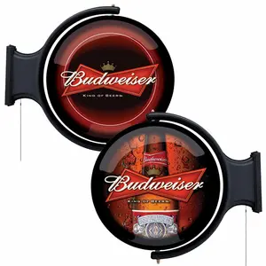 Outdoor Rotating Double And Single Side Led Vacuum Sign Board Outdoor Advertising Light Box
