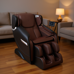 Fauteuil de massage Vevor, massage complet du corps, shiatsu 3D, chauffage, fauteuil inclinable à gravité zéro, haut-parleur Bluetooth, airbag, rouleau pour les pieds, écran tactile - Product Image 2