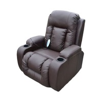 Großhandel Luxus Heimkino-System Sitz mit Elektrischer Verstellung PU-Leder USB-Ladeanschluss Heimkino-Relaxsessel Sofa